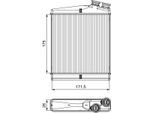 VALEO Wärmetauscher, Innenraumheizung 811512 für Volvo ASIA LAND ROVER (CHERY)
