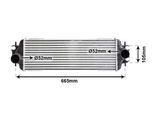 VAN WEZEL Ladeluftkühler 43004328 für Opel RENAULT