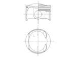 MAHLE Kolben 028pi00132012