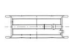 MAHLE Kurbelwellenlager 011fl21059000 für Opel