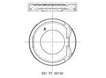 MAHLE Kolben 021pi00132000 für RENAULT