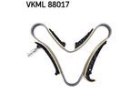SKF Steuerkettensatz vkml88017 für Mercedes