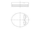 MAHLE Kolben 039pi00122001