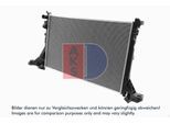 AKS DASIS Kühler, Motorkühlung 180101n für Opel NISSAN RENAULT
