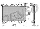 DENSO Kühler, Motorkühlung drm46015 für NISSAN