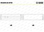 GLYCO Kurbelwellenlager h12946std für VAG