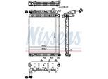 NISSENS Kühler, Motorkühlung 62648 für Mercedes
