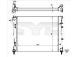 TYC Kühler, Motorkühlung 7090023r für Ford Fiat