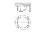 KOLBENSCHMIDT Kolben 41784600 für Opel