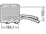 DENSO Wärmetauscher, Innenraumheizung drr09102 für Fiat Citroën/Peugeot