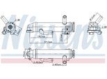 NISSENS Kühler, Abgasrückführung 989430 für Ford
