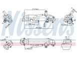 NISSENS Kühler, Abgasrückführung 989456 für Ford