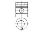 KOLBENSCHMIDT Kolben 90274800 für Mercedes
