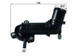 MAHLE Thermostat, Kühlmittel ti24588 für Opel GM Vaughall Fiat LANCIA CHEVROLET Chrysler JEEP Suzuki