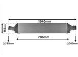 VAN WEZEL Ladeluftkühler 03014708 für Audi