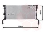 VAN WEZEL Kühler, Motorkühlung 43002415 für RENAULT