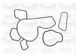 GRAF Wasserpumpe pa729 für Vaughall Opel