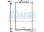 NISSENS Kühler, Motorkühlung 614420 für DAF