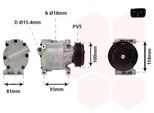 VAN WEZEL Kompressor, Klimaanlage 1700k090 für Fiat / LANCIA