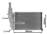 VAN WEZEL Kühler, Motorkühlung 17002138 für Fiat / LANCIA
