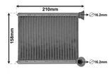 VAN WEZEL Wärmetauscher, Innenraumheizung 43006629 für RENAULT