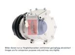 AKS DASIS Kompressor, Klimaanlage 850553n für Porsche