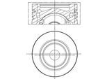 MAHLE Kolben 028pi00141000 für CUPRA