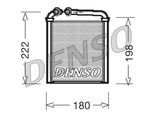 DENSO Wärmetauscher, Innenraumheizung drr32005 für VW
