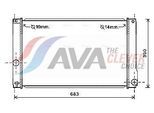 AVA QUALITY COOLING Kühler, Motorkühlung to2608 für LEXUS TOYOTA