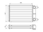 VALEO Wärmetauscher, Innenraumheizung 811516 für Opel CADILLAC (SGM)