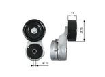 GATES Riemenspanner, Keilrippenriemen DriveAlign® t39210 für KIA