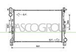 PRASCO Kühler, Motorkühlung ft040r003 für Fiat