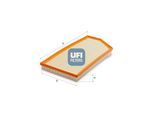 UFI Luftfilter 30b5600 Filtereinsatz 42mm für Mercedes
