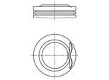 MAHLE Kolben 0402500