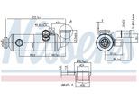 NISSENS Kühler, Abgasrückführung 989274 für Peugeot Ford Volvo MAZDA MINI