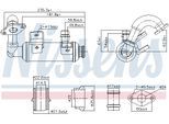 NISSENS Kühler, Abgasrückführung 989407 für Ford