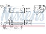 NISSENS Kühler, Abgasrückführung 989435 für Ford