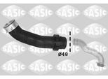 SASIC Ladeluftschlauch 3336020 Ausgang für BMW
