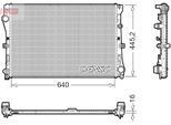 DENSO Kühler, Motorkühlung drm17118 für Mercedes