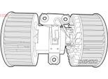 DENSO Innenraumgebläse dea05002 für BMW