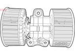 DENSO Innenraumgebläse dea05004 für BMW