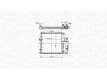 MAGNETI MARELLI Kühler, Motorkühlung 350213211600 für BMW