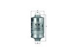 MAHLE Kraftstofffilter kl25 Leitungsfilter 109mm für BMW Ford CUPRA Porsche