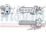NISSENS Kühler, Abgasrückführung 989413 für Skoda VW