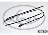 LINEX Seilzug, Feststellbremse 327804 mitte für Opel