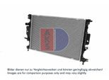 AKS DASIS Kühler, Motorkühlung 090147n für Ford