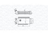 MAGNETI MARELLI Ladeluftkühler 351319205290 für Ford