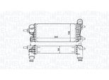 MAGNETI MARELLI Ladeluftkühler 351319205550 für Ford