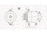 MAGNETI MARELLI Generator 063731183010 für MITSUBISHI