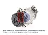 AKS DASIS Kompressor, Klimaanlage 850110n für RENAULT